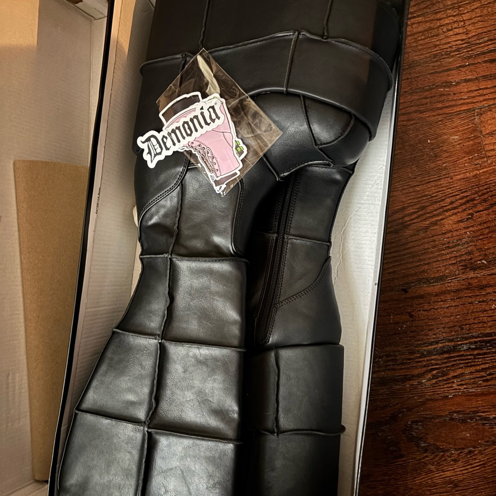 Demonia Black Platform Boots